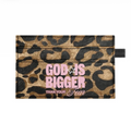 Cheetah & Pink Card Holder