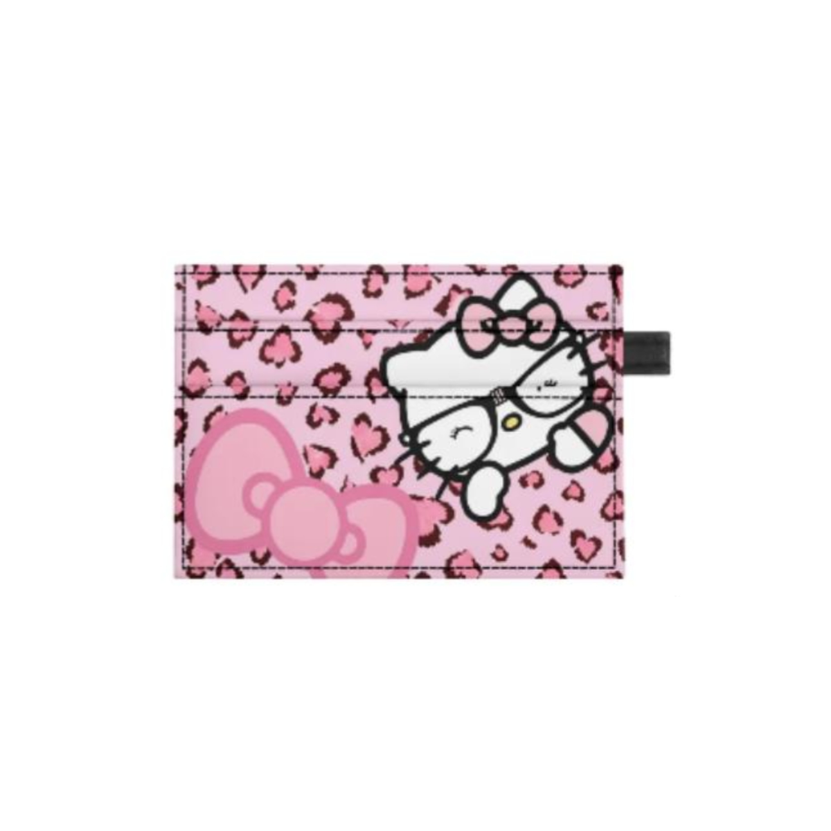 HK Pink Leopard Card Holder