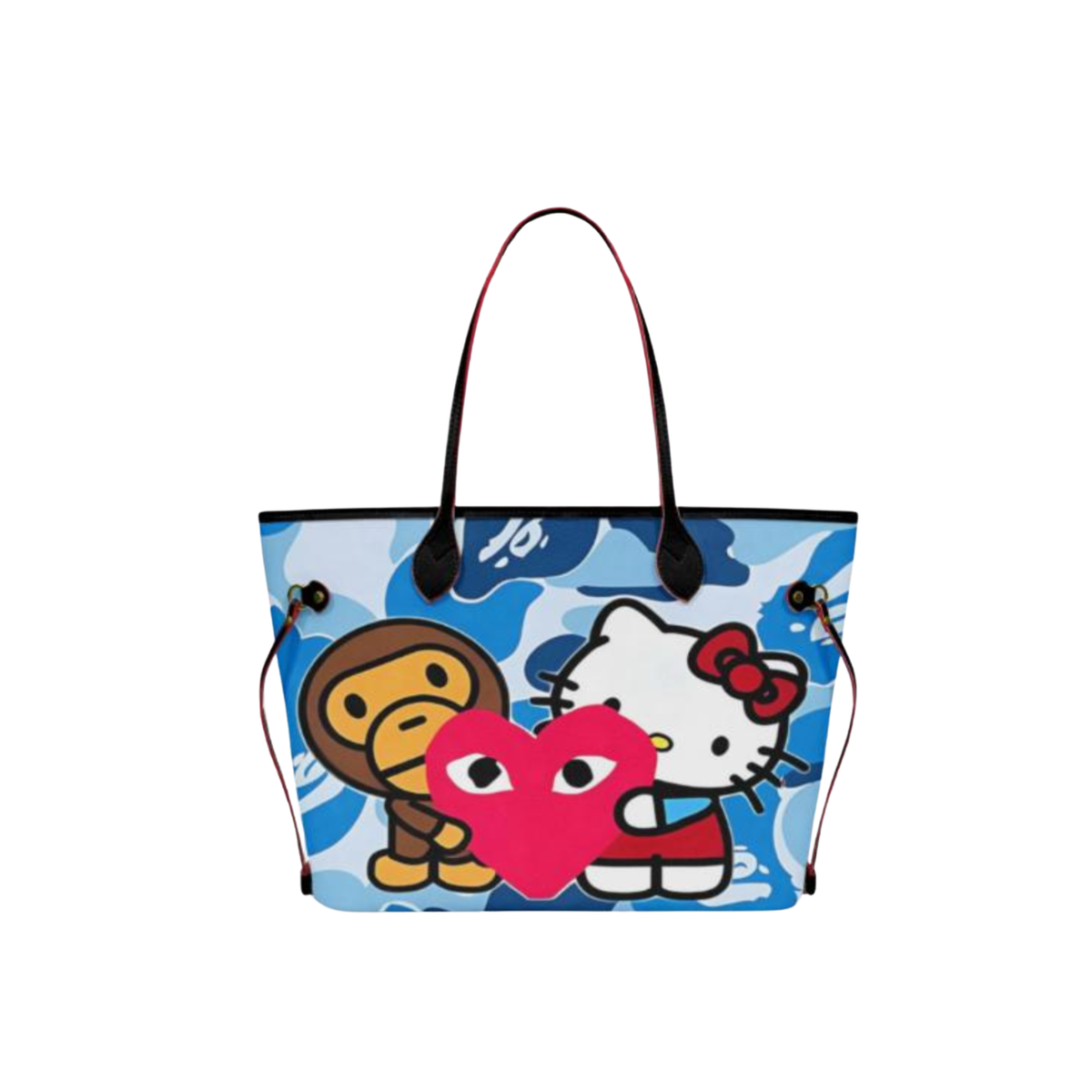Blue Camo Tote